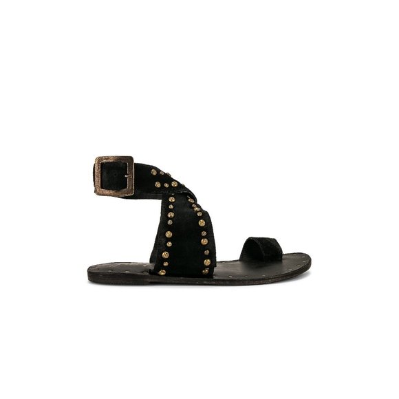 Free People Shoes - Free People Nassau Wrap Sandal in Black
